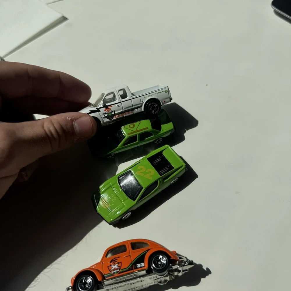 Hot Wheels Volkswagen Beetle Mixed Die Cast Toy Car Lot 4 Loose